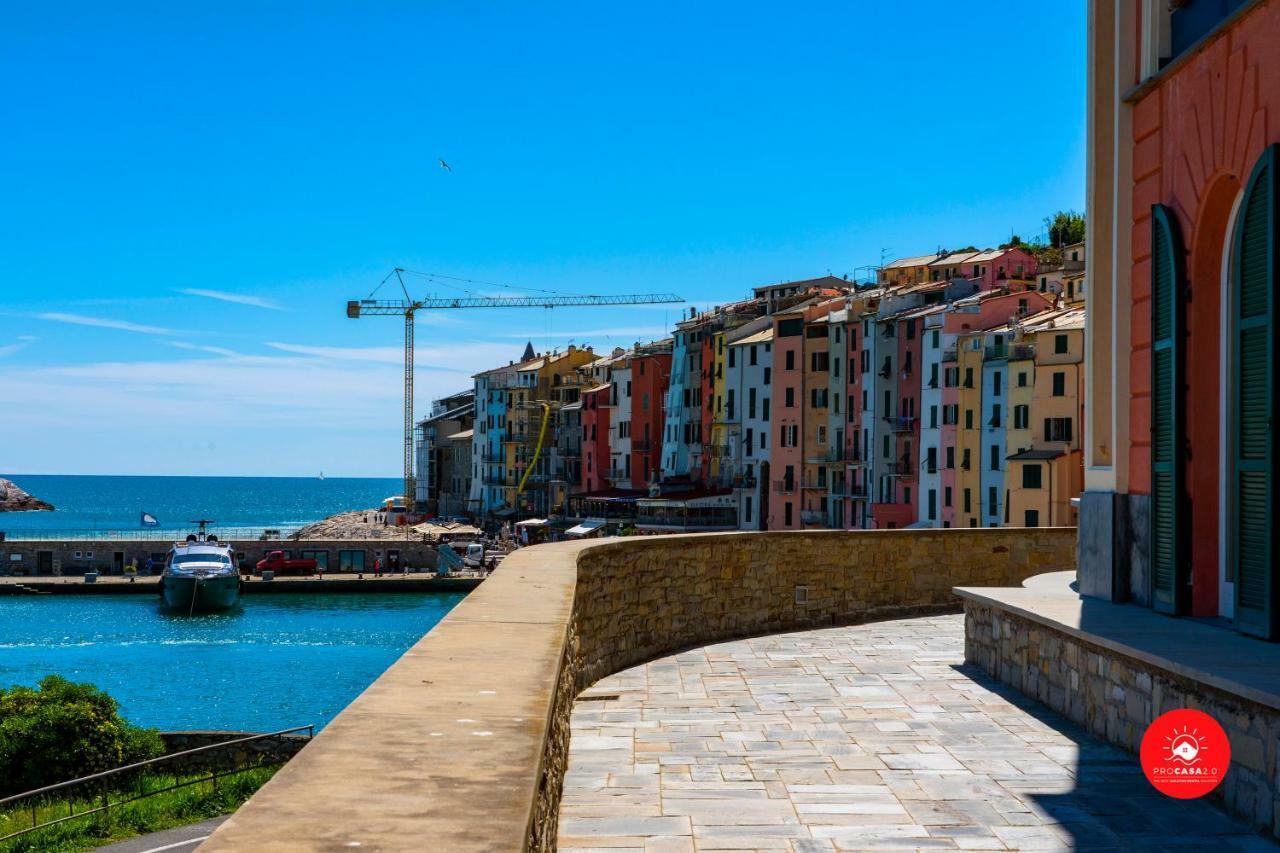 Ferienwohnung La Casa Dagli Occhi Blu Porto Venere Exterior foto